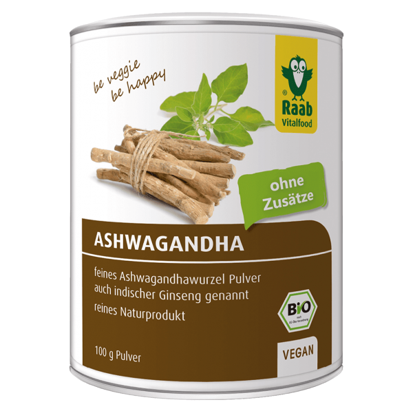 Raab Vitalfood Bio Ashwagandha Pulver