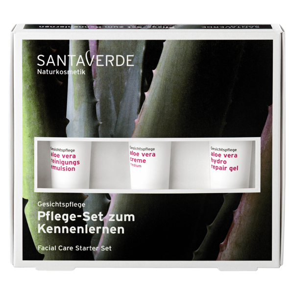 Santaverde Naturkosmetik Pflege-Set zum Kennenlernen, 3x15ml