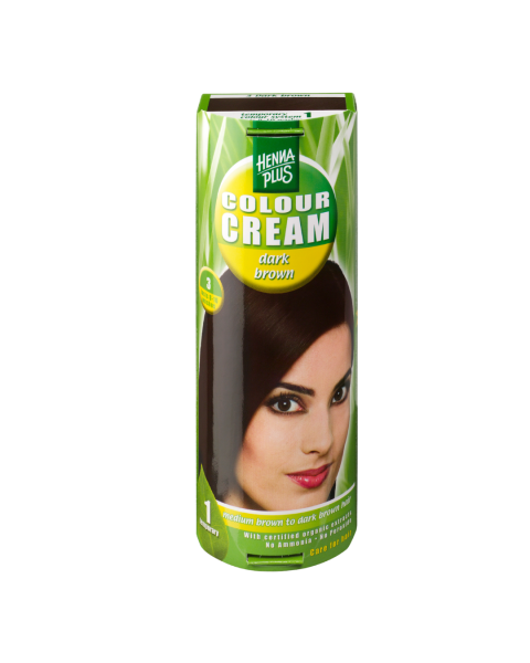 Hairwonder Farbcreme Dunkelbraun 3