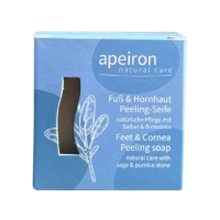 Apeiron Fuß & Hornhaut Peeling-Seife, 100g Apeiron Fuß & Hornhaut Peeling-Seife, 100g