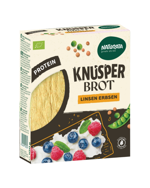 Naturata Bio Knusperbrot Linsen Erbsen
