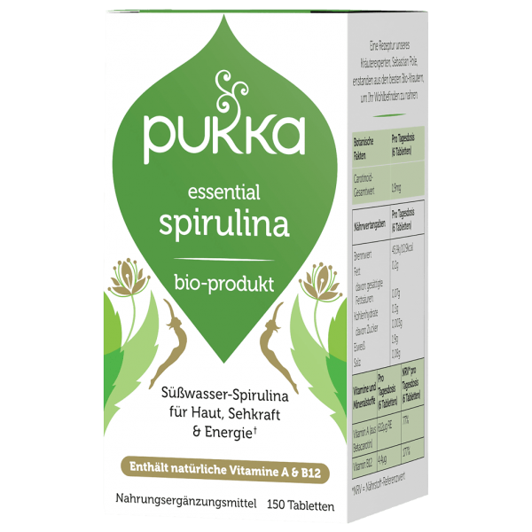 Bio Essential Spirulina, 150 Tabletten