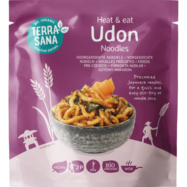 TerraSana Bio Vorgekochte Udon-Nudeln