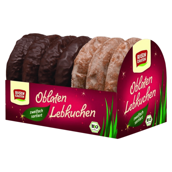 Rosengarten Bio Oblatenlebkuchen