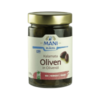 Mani Bio Kalamata Oliven in Olivenöl Mani Bio Kalamata Oliven in Olivenöl