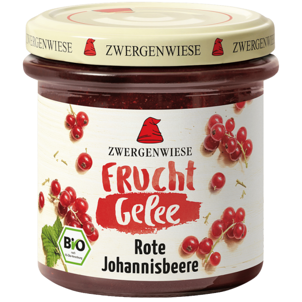 Zwergenwiese Bio FruchtGelee Rote Johannisbeere