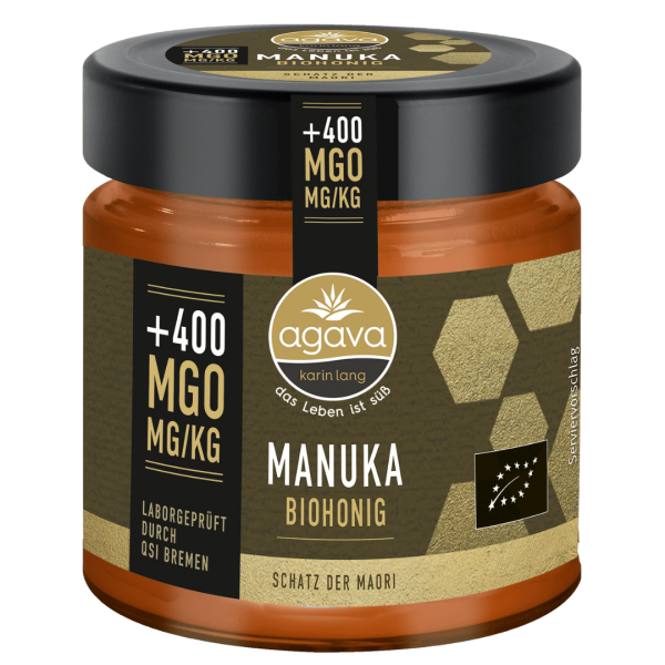 agava Bio Manukahonig +400 - Schatz der Maori