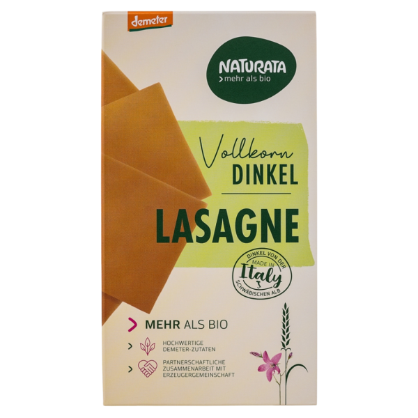 Naturata Bio Vollkorn Dinkel-Lasagne