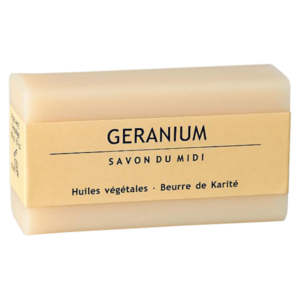 Savon Du Midi Karité-Seife Geranium 100g