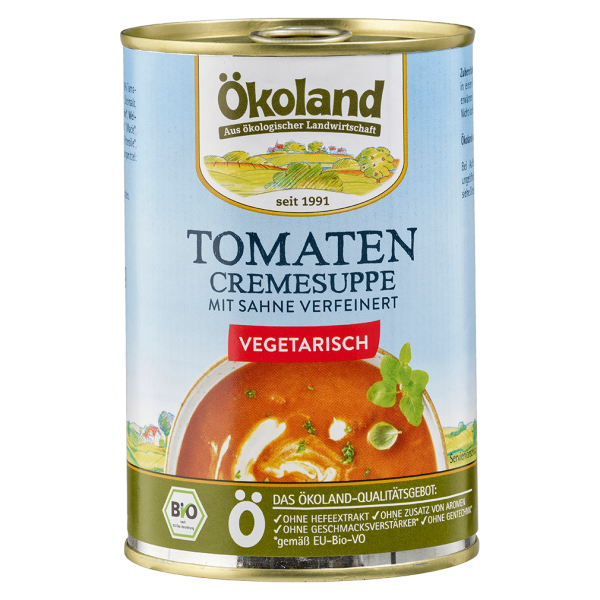 Ökoland Bio Tomaten Cremesuppe