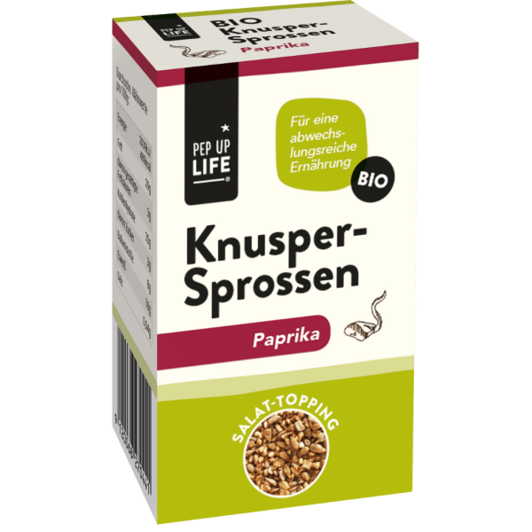 PepUpLife  Bio Knusper Sprossen Paprika