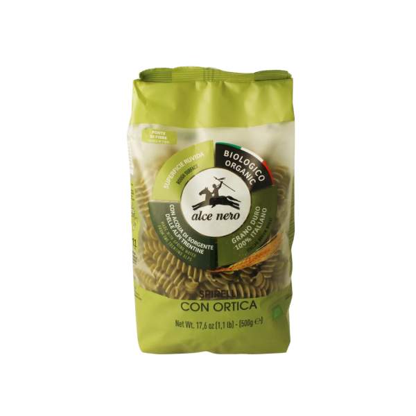 Alce Nero Bio Spirelli mit Brennnesseln, 500g