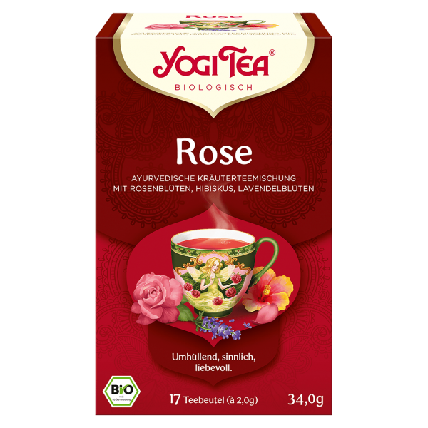 Yogi Tea Bio Kräutertee Rose