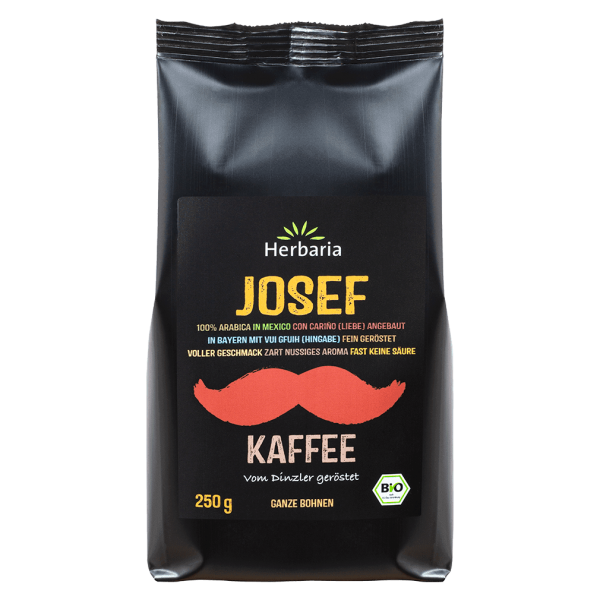 Herbaria Bio Josef Kaffee ganze Bohne