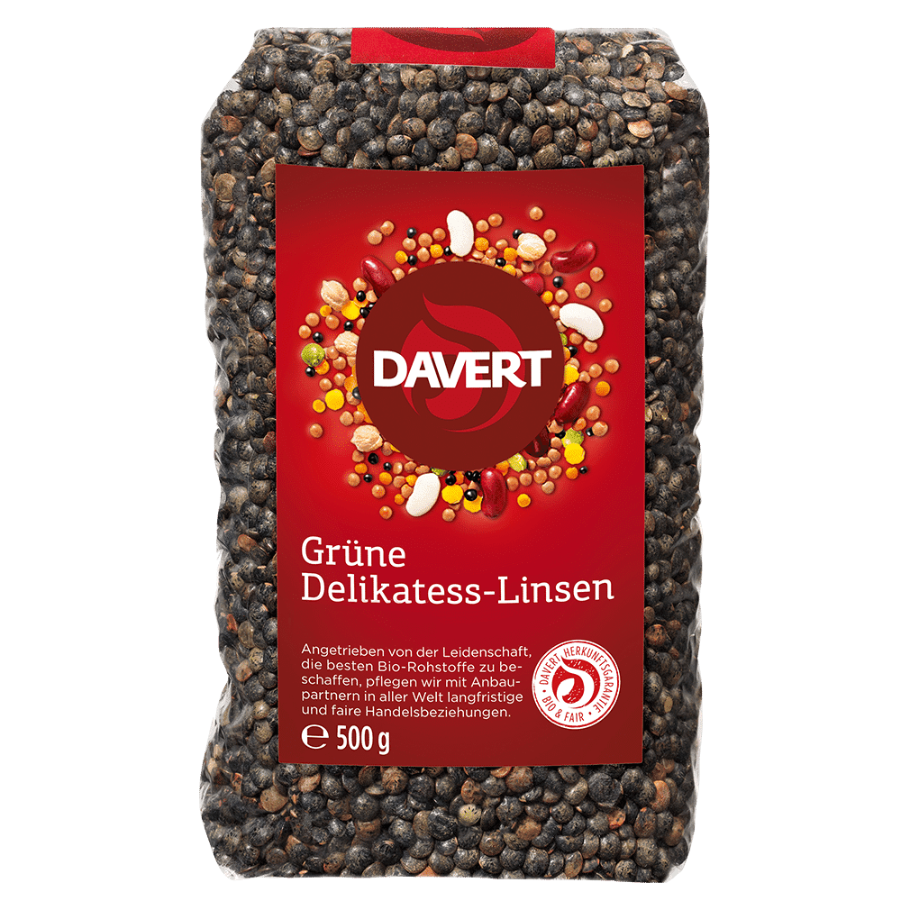 Bio Grüne Delikatess-Linsen