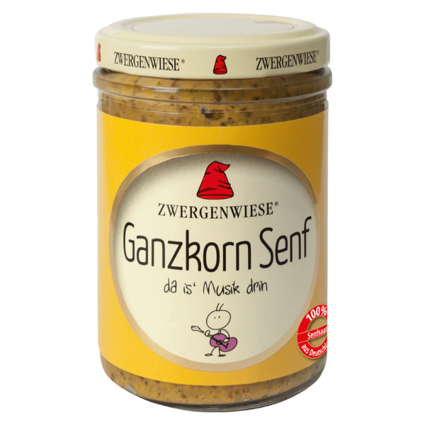 Zwergenwiese Bio Ganzkorn Senf