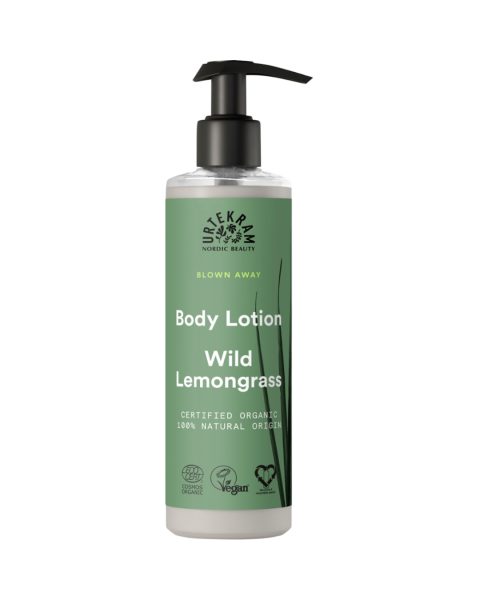 Urtekram Wild Lemongrass Body Lotion, 245 ml