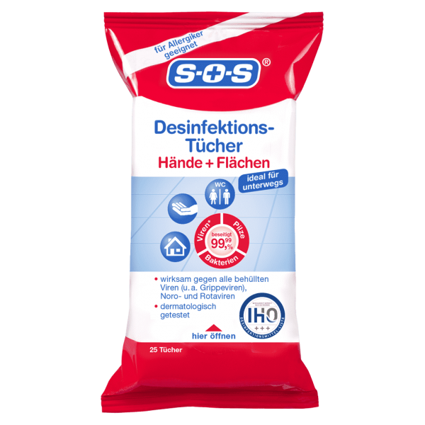 S.O.S Desinfektions-Tücher