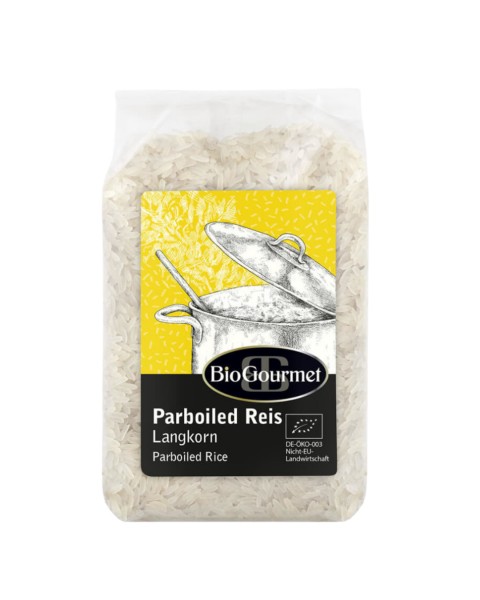 BioGourmet Bio Parboiled Reis, 500g