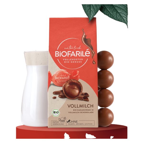 BIOFARILé Bio Milch Kakaocreme in Vollmilchschokolade