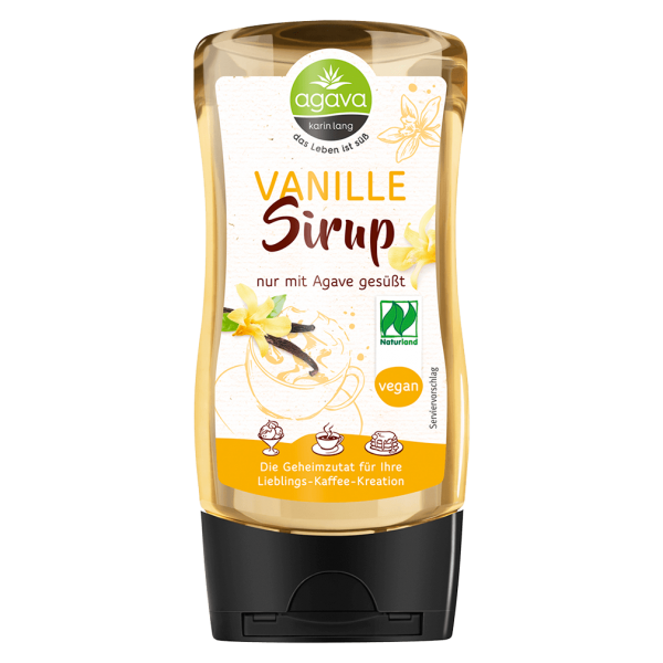 agava Bio Vanille Sirup