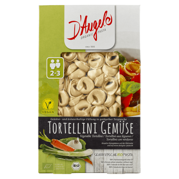 D&#039;Angelo Bio Tortellini Gemüse