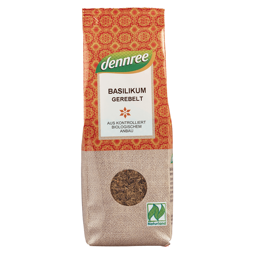Bio Basilikum gerebelt, 25g