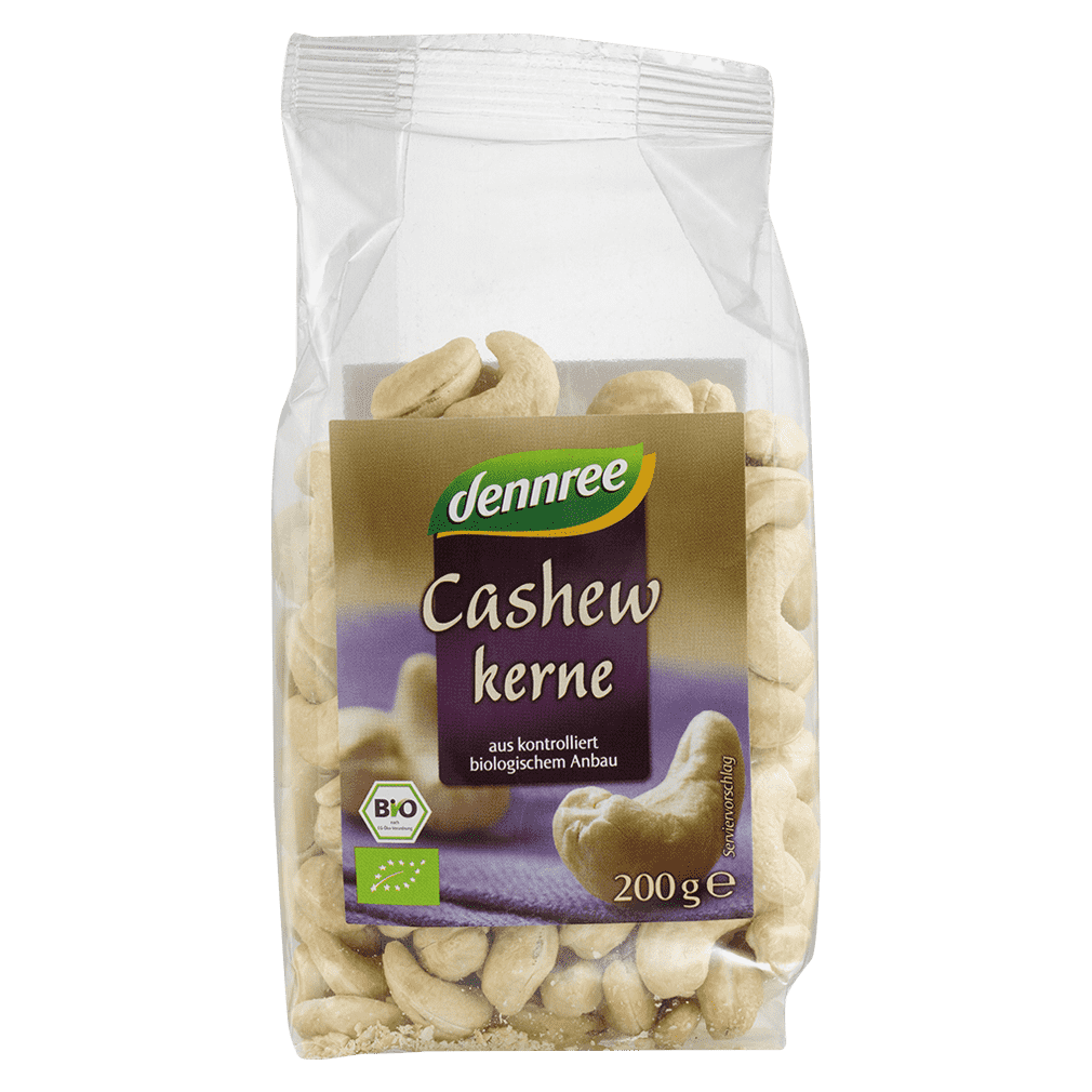 Bio Cashewkerne, ganz, 200g