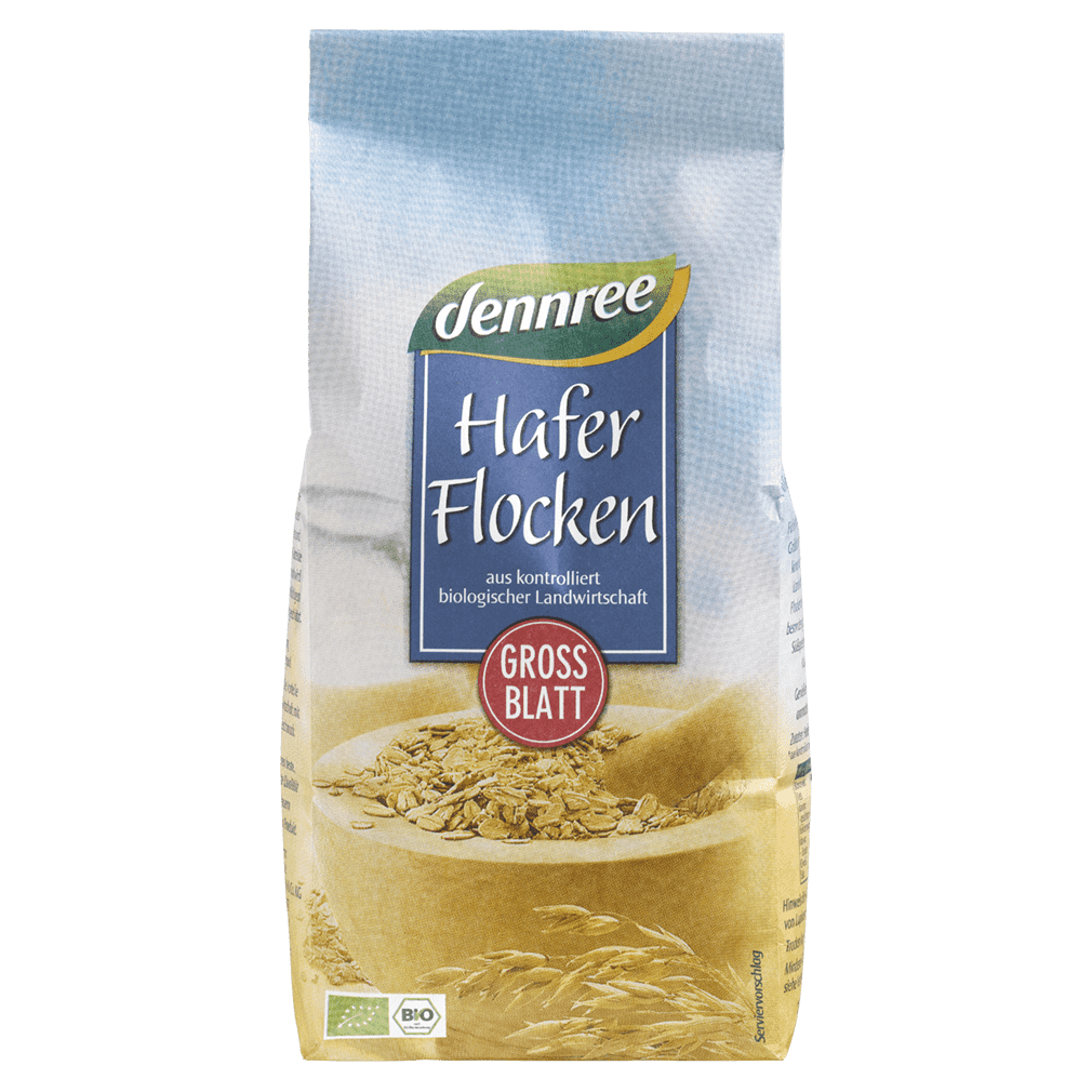 Bio Haferflocken Großblatt