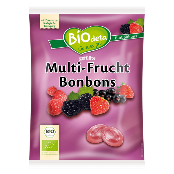 Biodeta Bio Multi-Frucht Bonbons MHD 04.05.2023