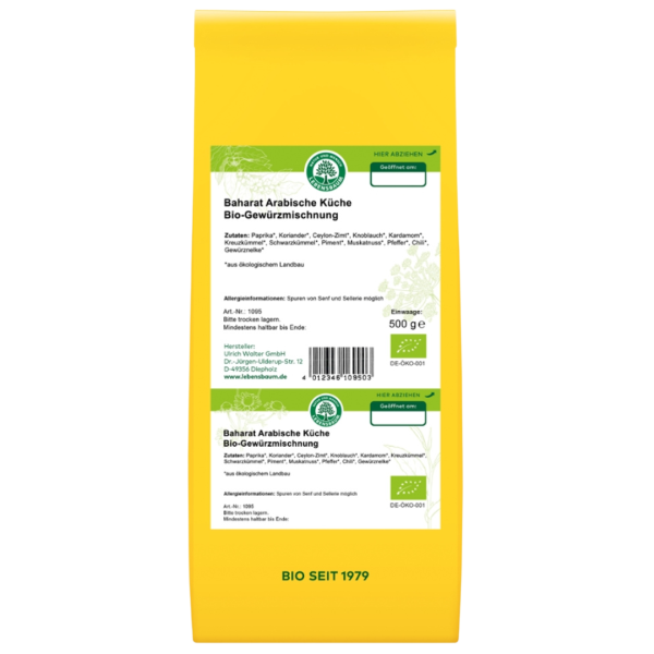 Lebensbaum Bio Baharat, Arabische Gewürzmischung