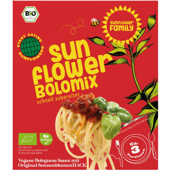 sunflower Family Bio Sonnenblumen Bolo Mix