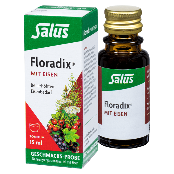Salus Floradix® Kräuterblut mit Eisen Probe