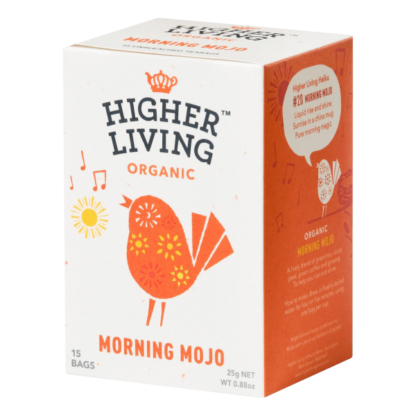 Higher Living Bio Morgen Mojo, 15Btl