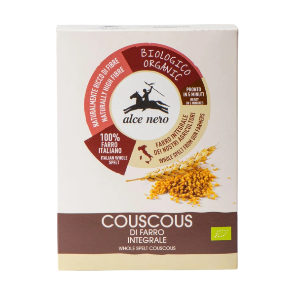 Alce Nero Bio Couscous aus Vollkorndinkel, 500g