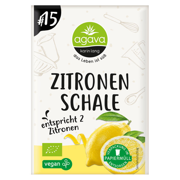 agava Bio Zitronenschale