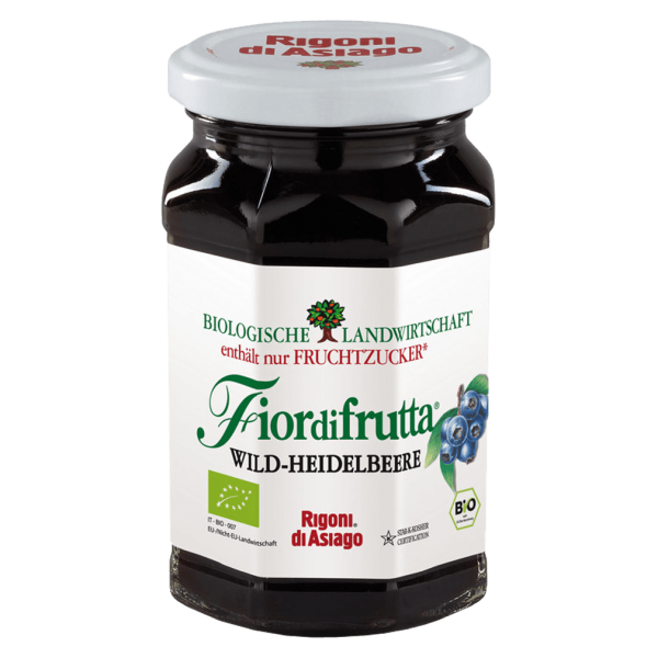 Rigoni di Asiago Bio Fiordifrutta Heidelbeere, 250g