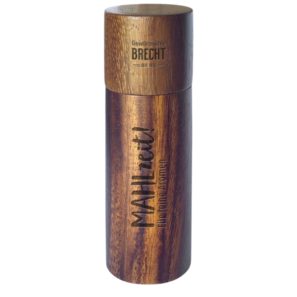 Holz Gewürzmühle mit Gravur