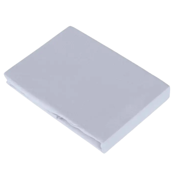 Spirit of Om Spannbetttuch silber-grau
