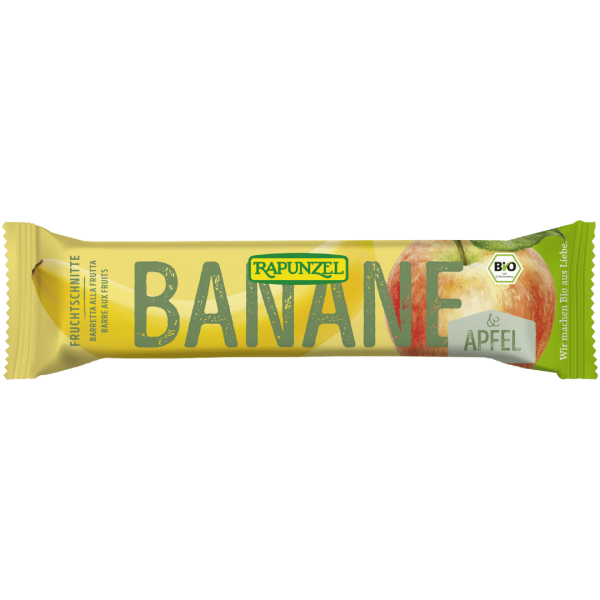 Rapunzel Bio Fruchtschnitte Banane-Apfel