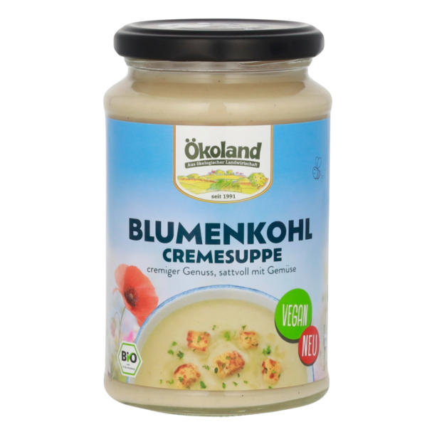 Ökoland Bio Blumenkohl Cremesuppe