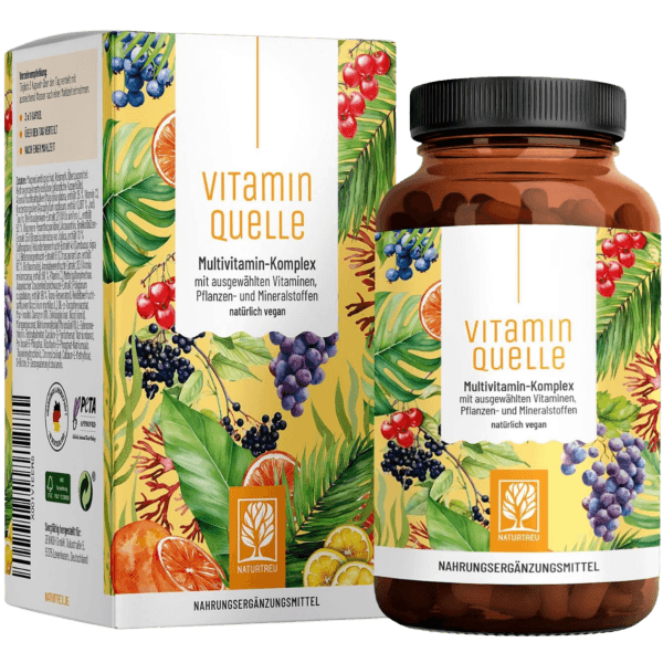 Naturtreu Vitaminquelle Multivitamin-Komplex, 90 Kapseln