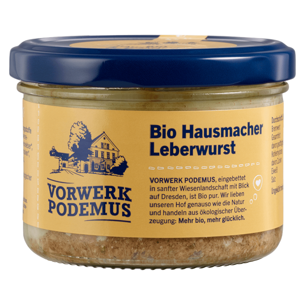 Vorwerk Podemus Bio Hausmacher Leberwurst