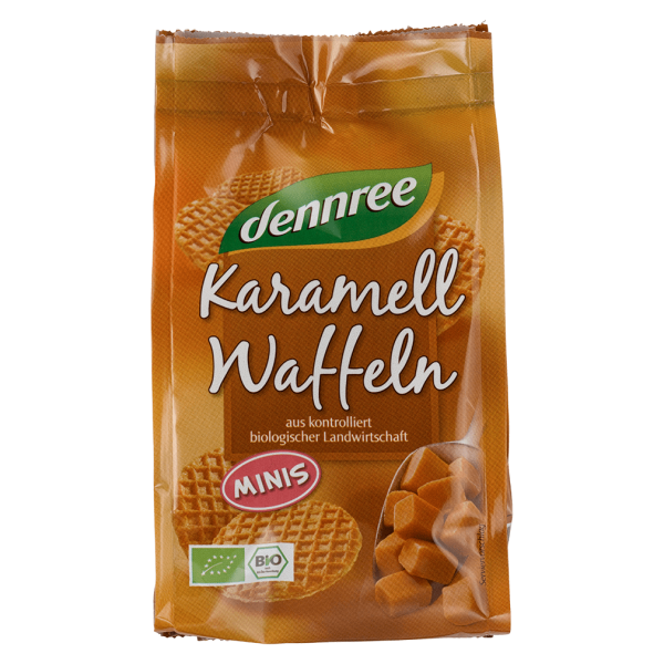 dennree Bio Mini Karamellwaffeln