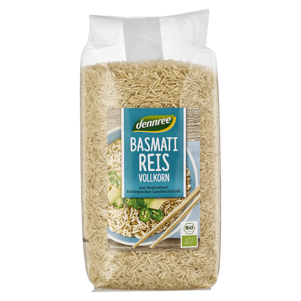dennree Bio Basmati Reis Vollkorn