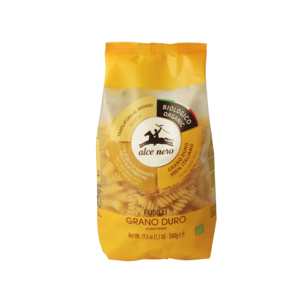 Alce Nero Bio Fusilli aus Hartweizen, 500g