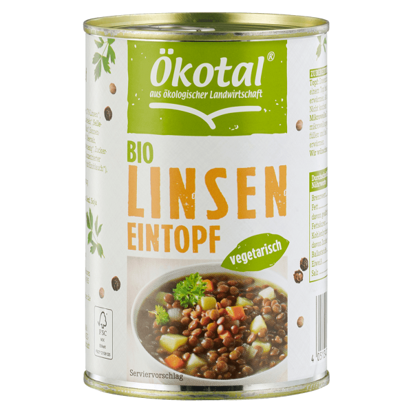 Ökotal Bio Linseneintopf MHD 18.11.2023