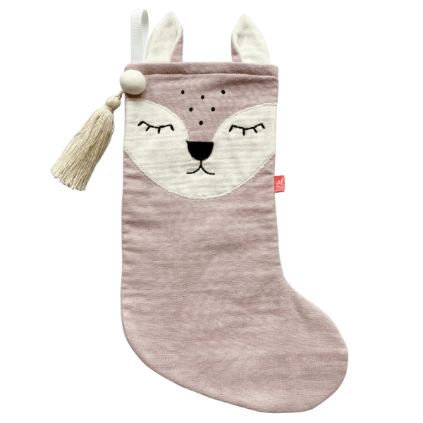 Nikolausstiefel Rehkitz rose