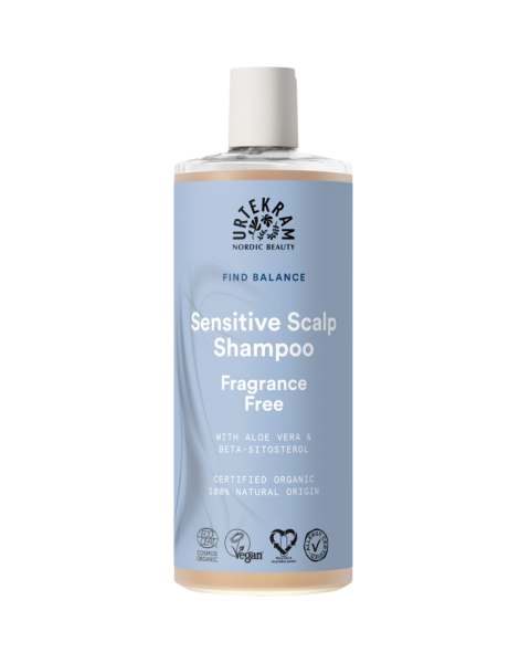 Urtekram Fragrance Free Sensitive Scalp Shampoo