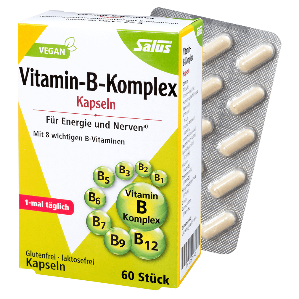 VitaminBKomplex Kapseln, 60 Stück von Salus bei greenist.de